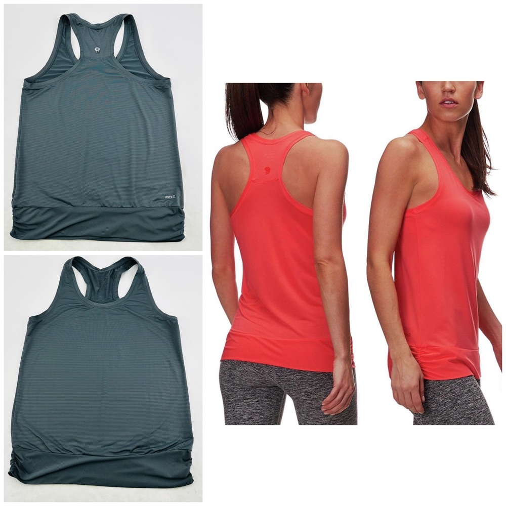 Mountain Hardwear Wicked Lite Tank Top Grey Stripe - Picture 13 of 13